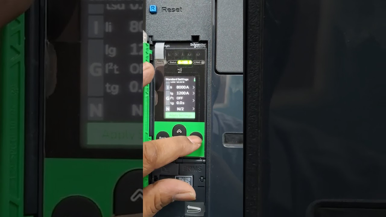 #SCHNEIDER #ACB #MTZ H1 #REALESE SETTING