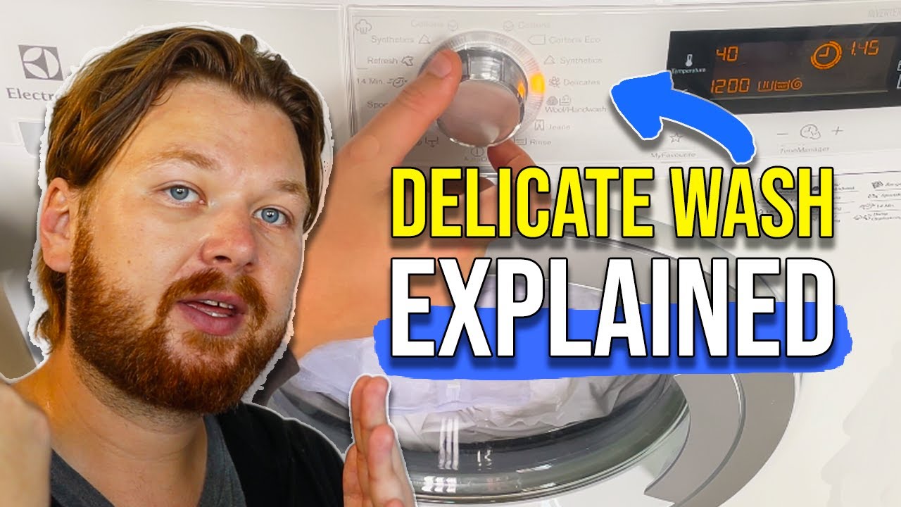 Mastering the Delicate Program (Washing Machine Setting)