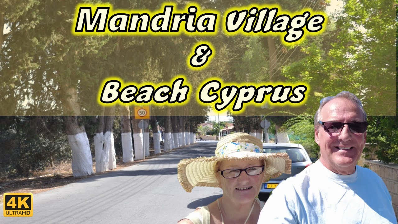 We visit Mandria Village and its lovely Beach in Paphos