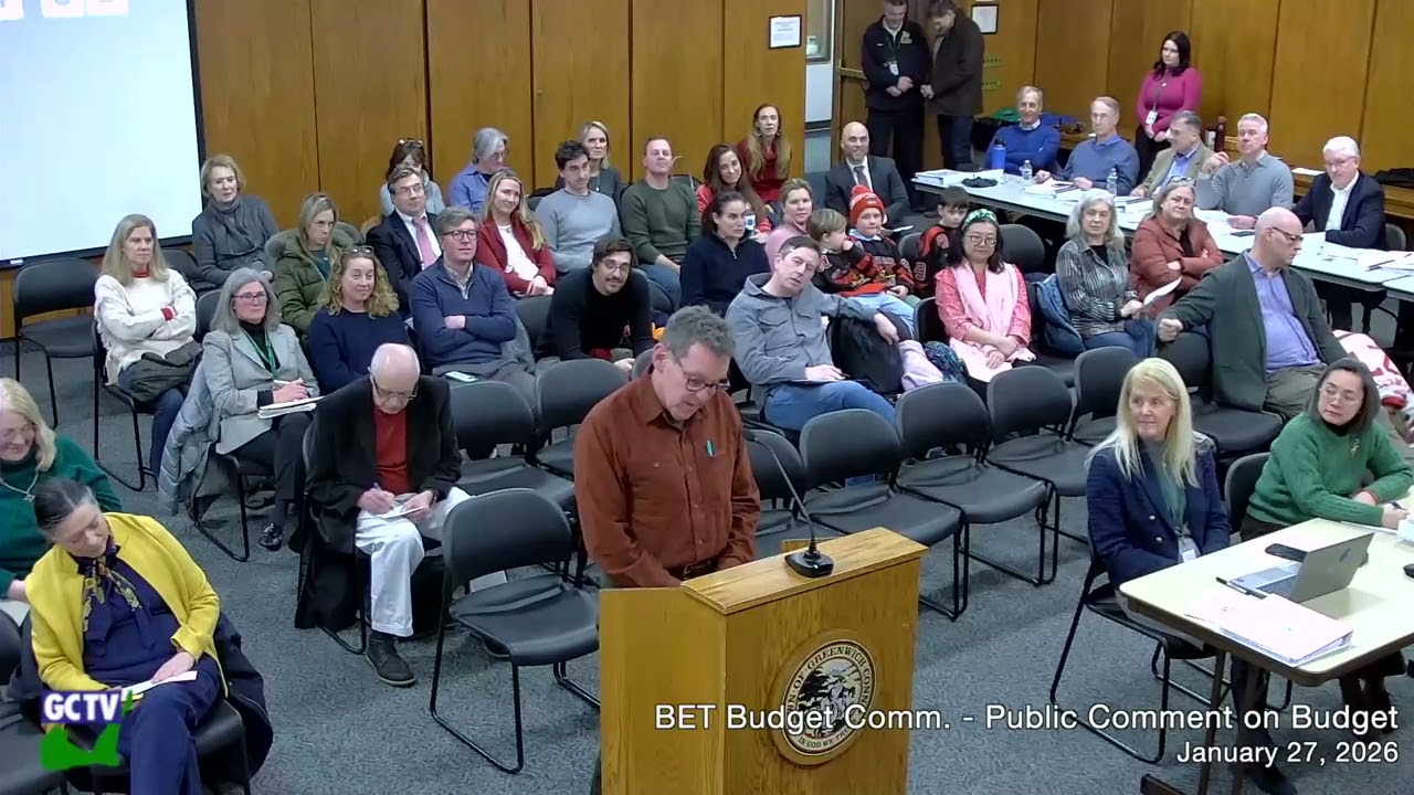 BET Budget Committee - Public Comment on Budget, January 27, 2026