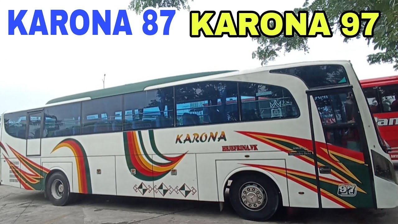 JAYALAH KEMBALI BUS KARONA - 2 Bus Karona Di Terminal Amplas.