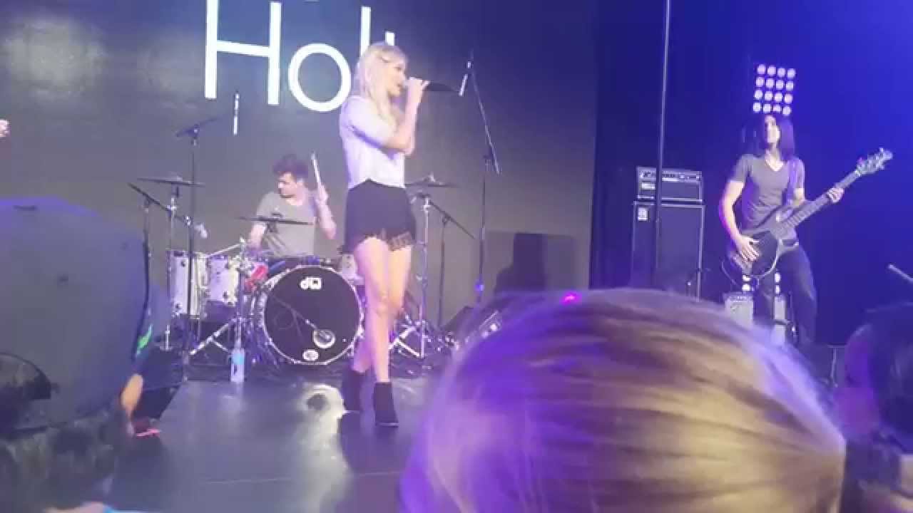 Olivia Holt performing 