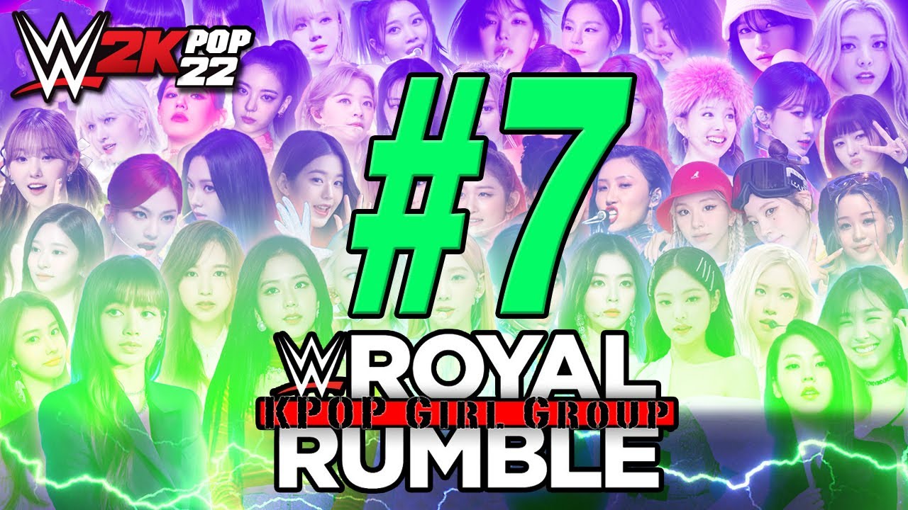 30 Woman Royal Rumble KPOP Girl Group #7 - WWE2 K POP #Pae8tube