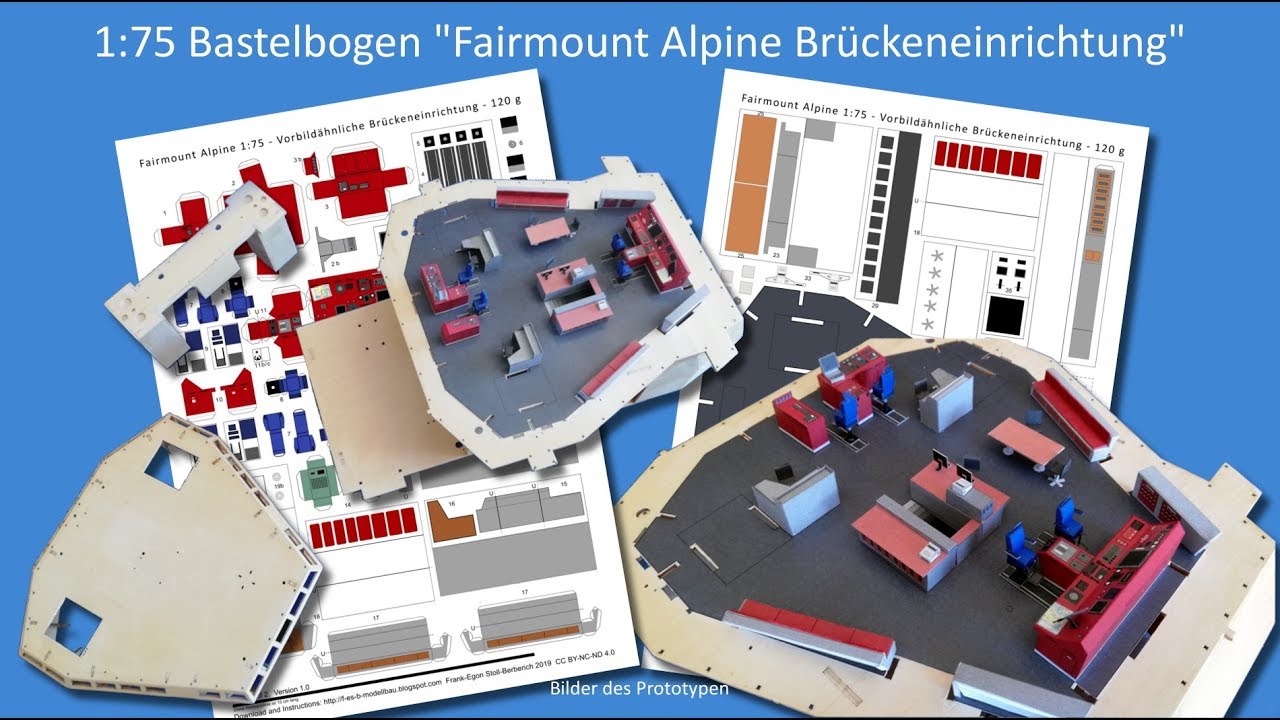 Bauvideo und Bauanleitung Fairmount Alpine Schiffsbrücke 1:75