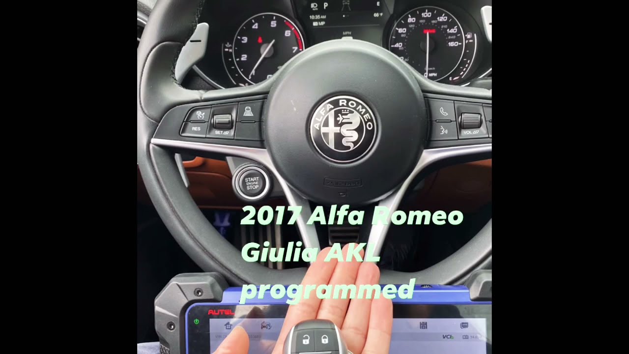 Программирование ключей Alfa Romeo Giulia