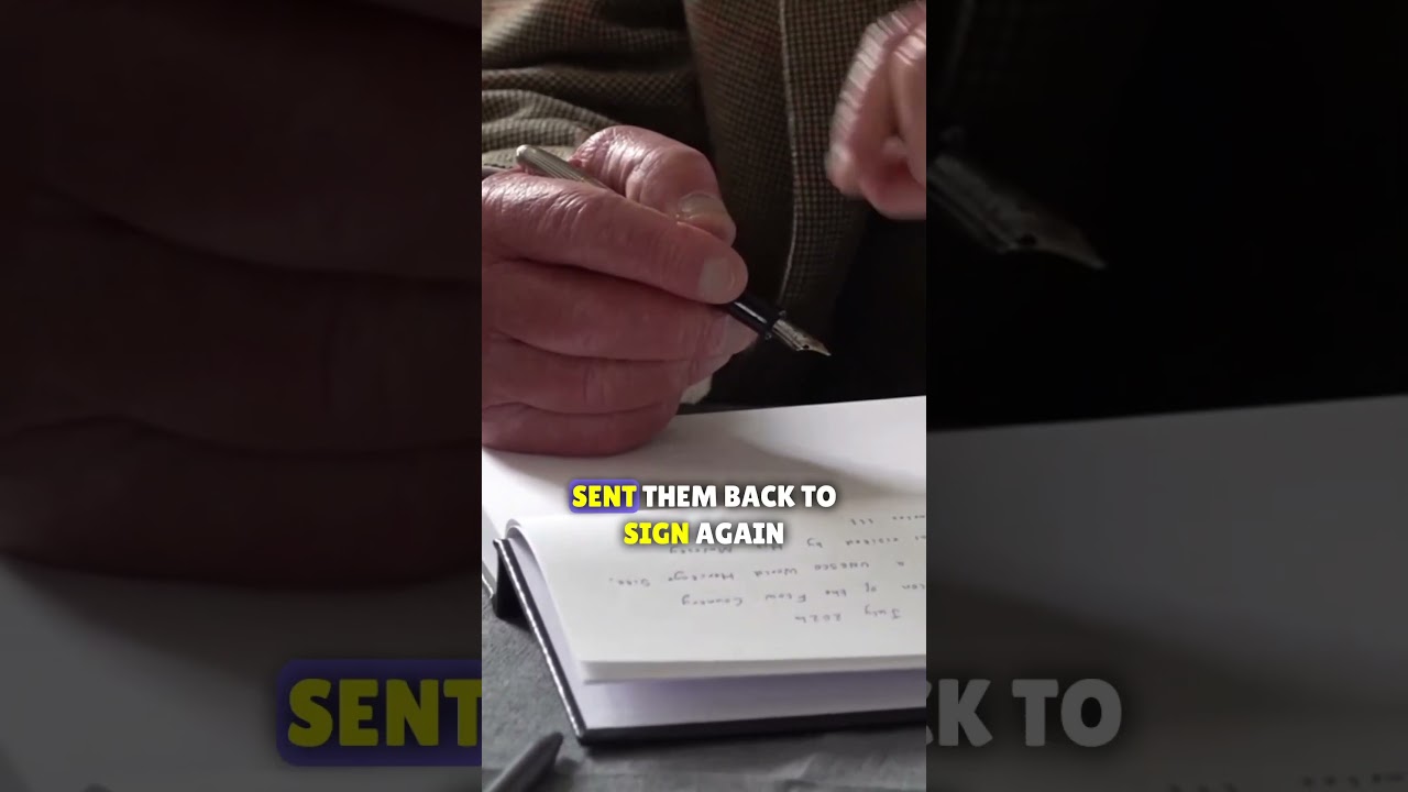 #KingCharlesIII jokes about Fountain Pens during special visit: credit: Hello Mag #shorts
