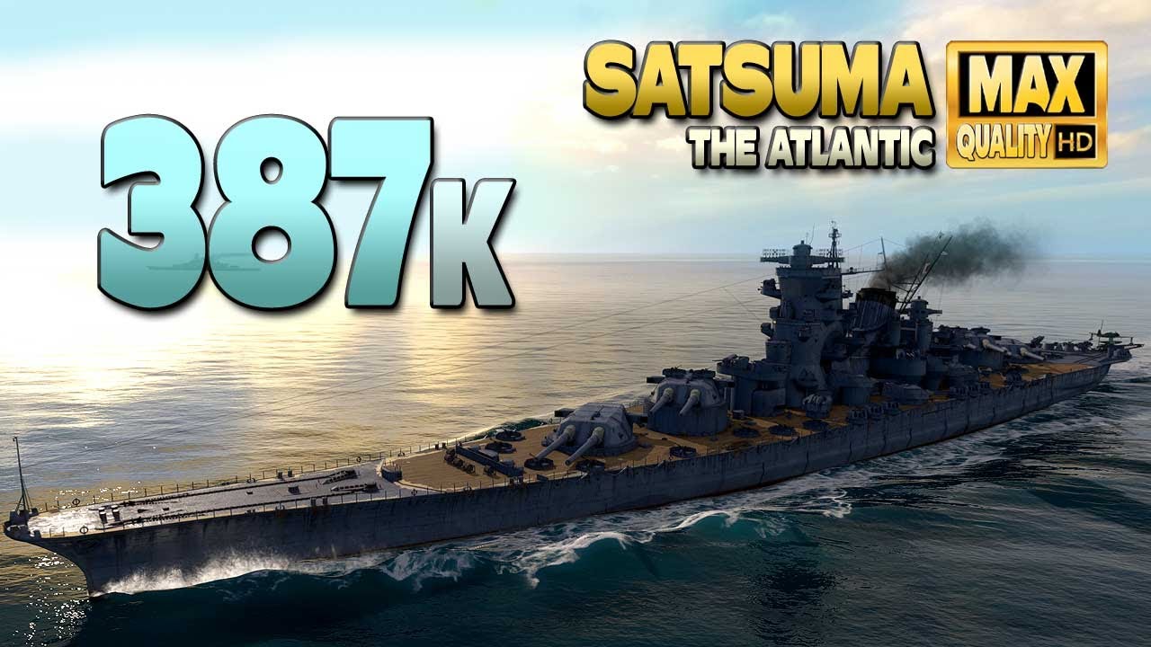 линкор Satsuma: огромные 387 тыс. на карте 
