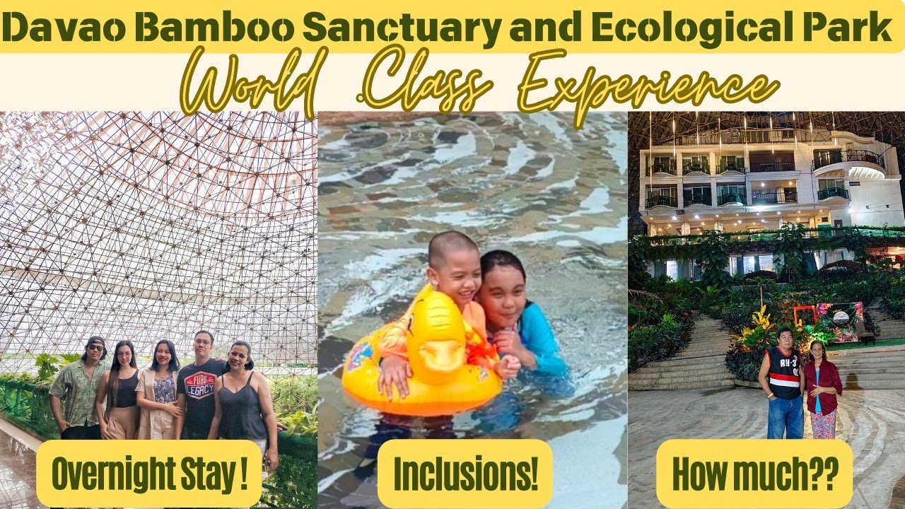 World Class Resort and Natural Spring Pool at Davao Bamboo Sanctuary and Ecological Park!