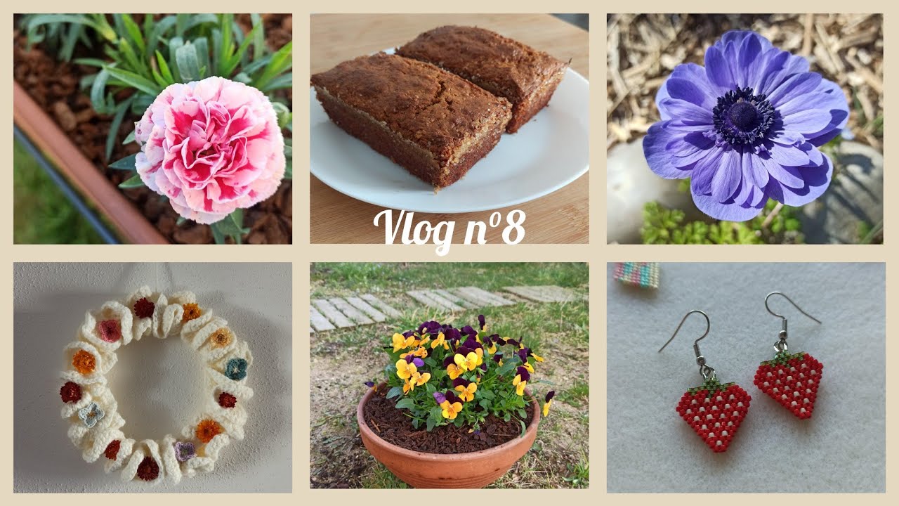 Une semaine avec nous 🌱 Cuisine, jardinage, créations, vie de famille - Vlog n°8