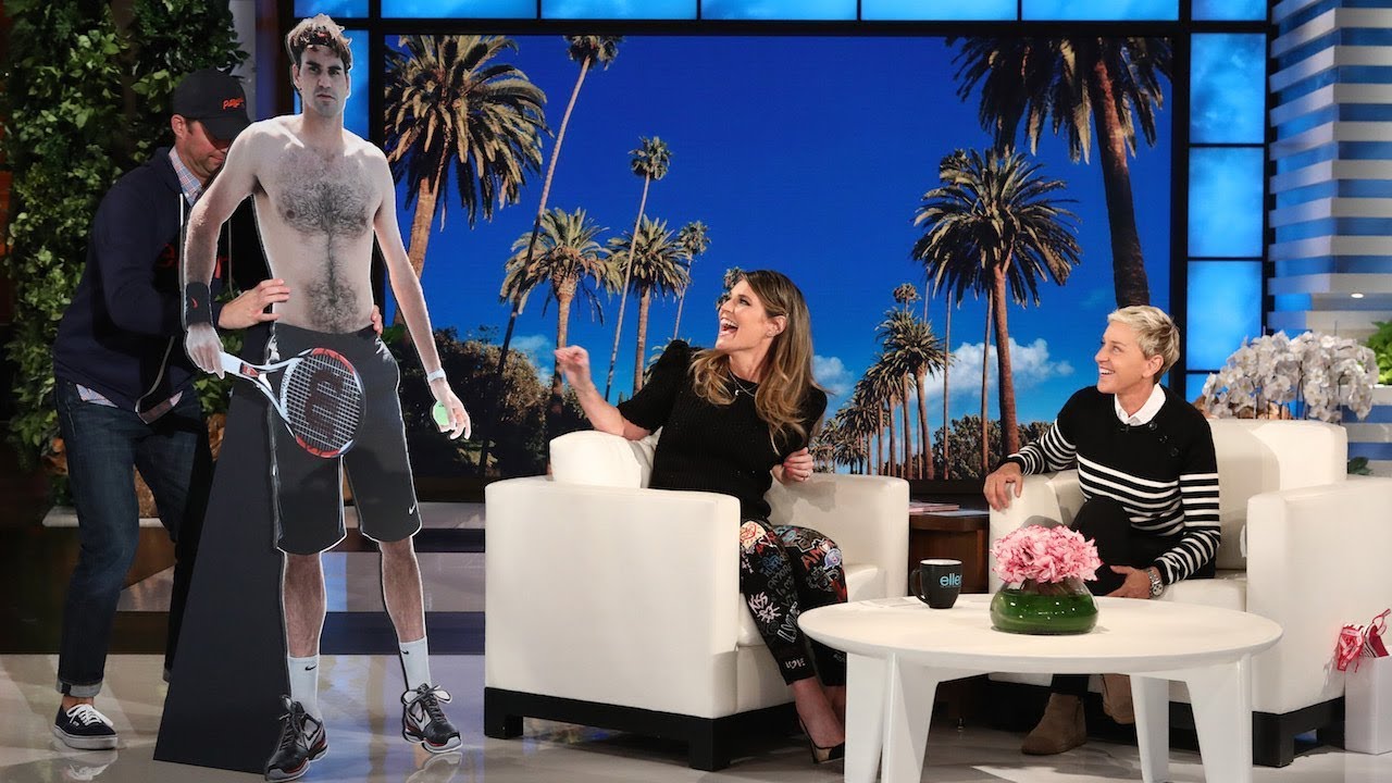 Savannah Guthrie Admits Her Obsession with Roger Federer