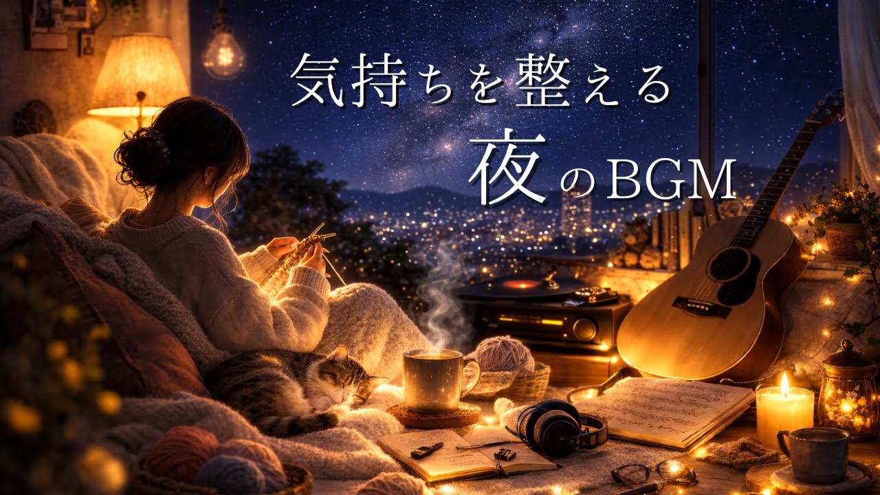 【夜】気持ちを整える夜のBGM