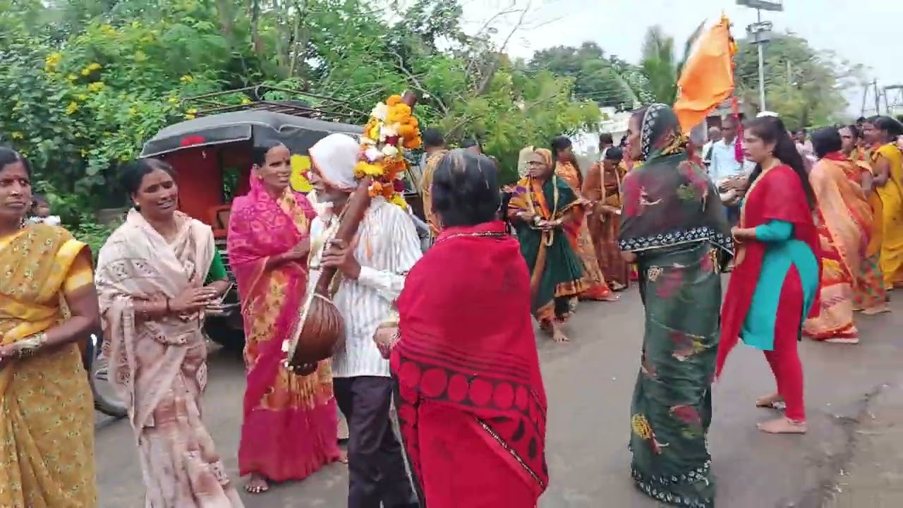 गुरुराज माऊली | दिंडी निघाली मन्मथ स्वामीला | वलांडी जवळगा ते मन्मथ स्वामी 2025 #Jawalga #walandi