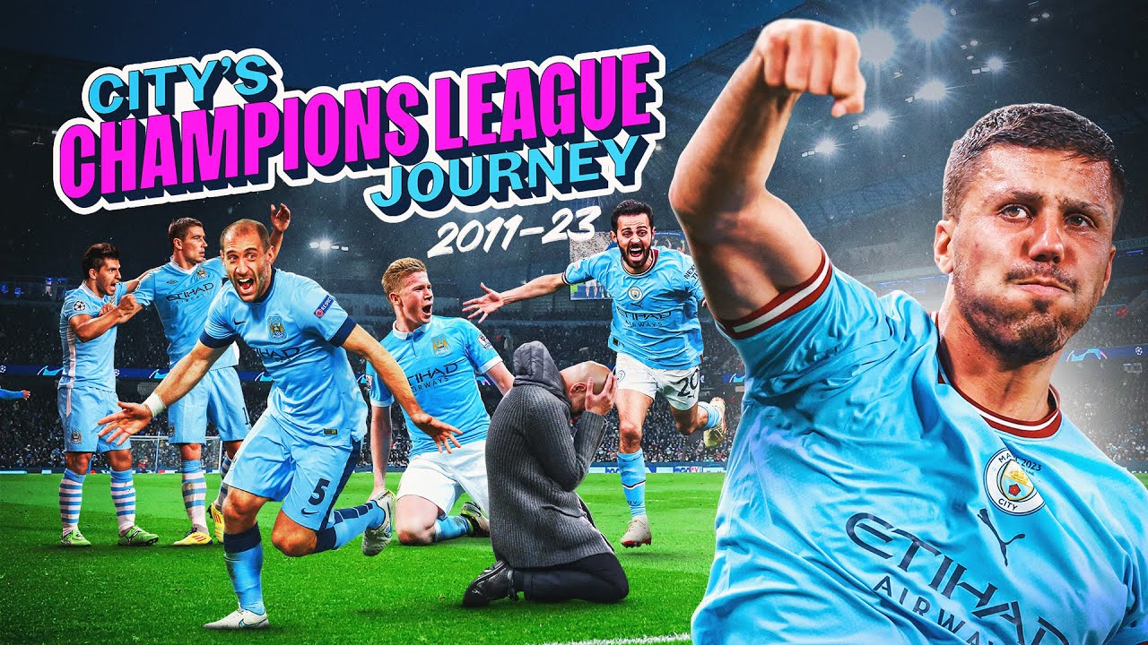 Man City's Champions League journey 2011-23 | The story from qualifying to winning!