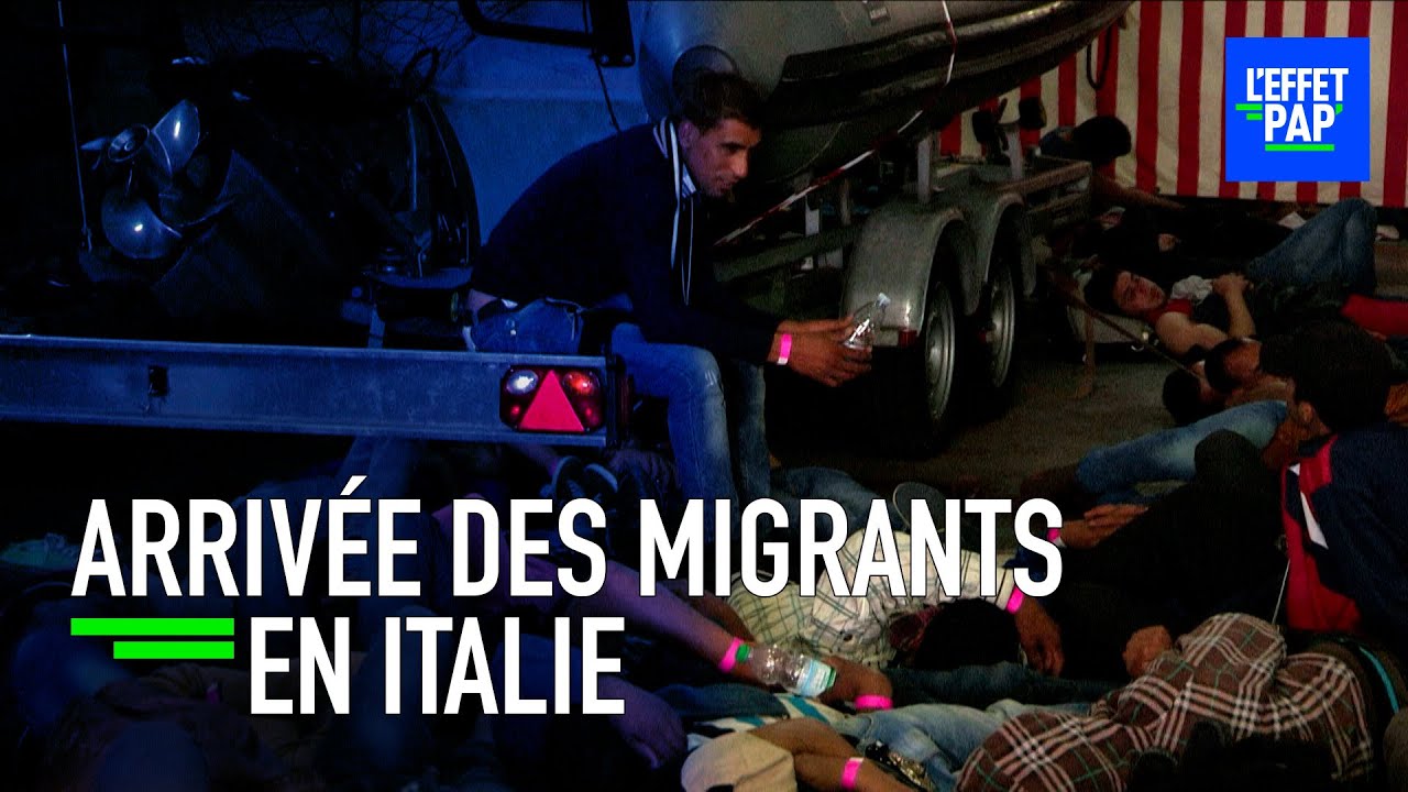 +823% de migrants en un an via l'Italie