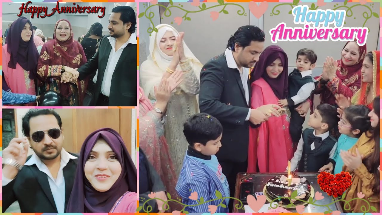 My surprise Anniversary grand Dawat , saas susar ne buht piyara gift dia ,aj dill jhomne lga