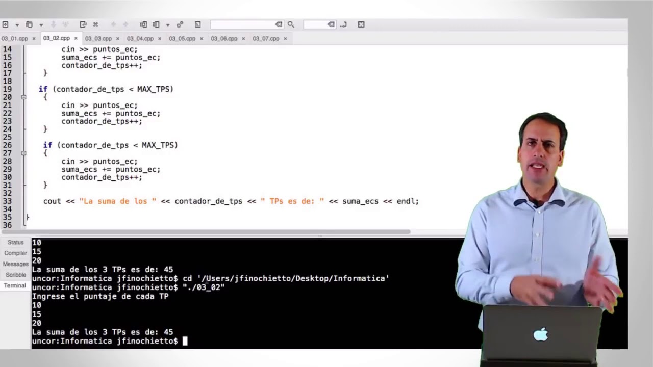 Informática C++ CLASE 4 A 2018