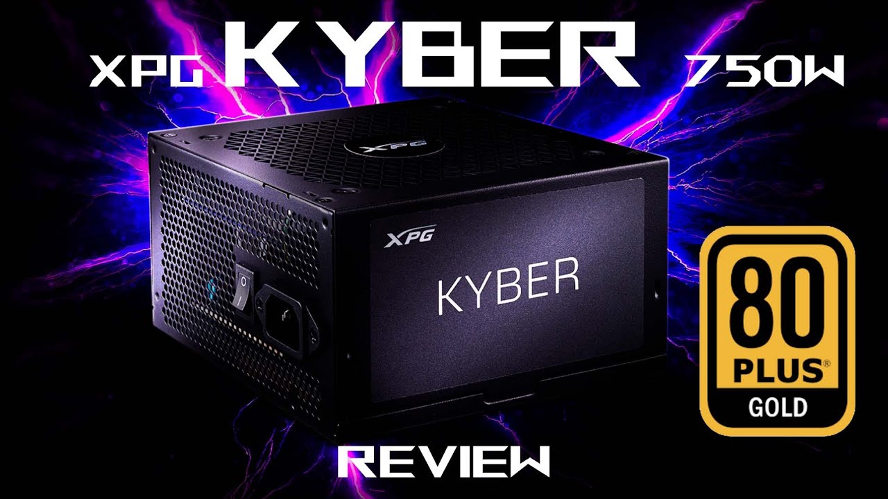 UNBOXING  FUENTE DE PODER  XPG KYBER 750W GOLD !!