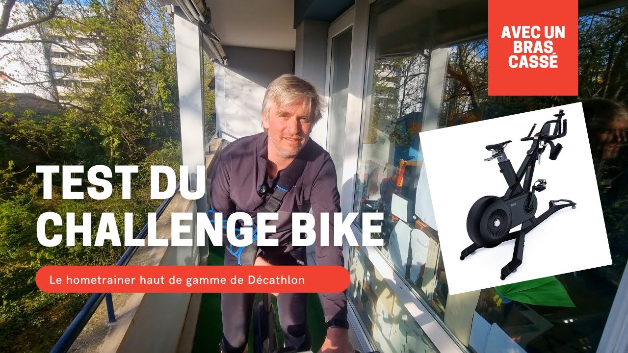 Essai du DOMYOS Challenge bike de Décathlon