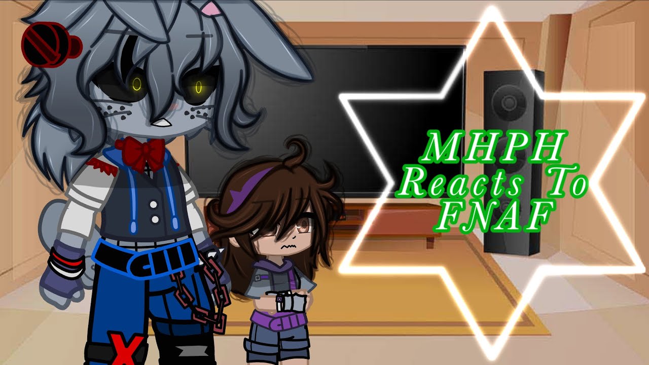 [MHPH] Реакция Playhouse мистера Хоппа на FNaF || Моя AU ||