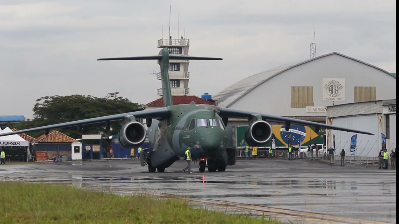 Opera&ccedil;&atilde;o do KC390 em Bauru(SBBU).
