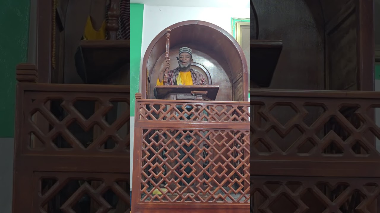Imam mamadou diawara koutouba du vendredi 16/01/2026 dans la mosquée d ançardine Congo Brazzaville 