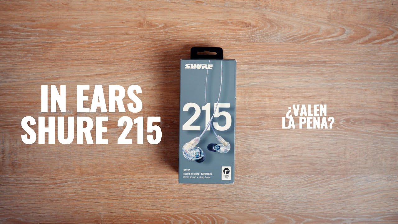 Shure se215 | Los MEJORES in Ears costo beneficio