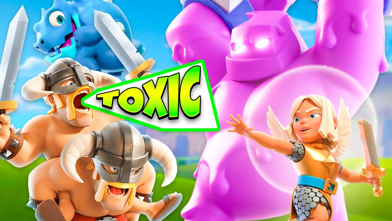 The Most *DISGUSTING* and *NO SKILL* Deck in Clash Royale History 😂