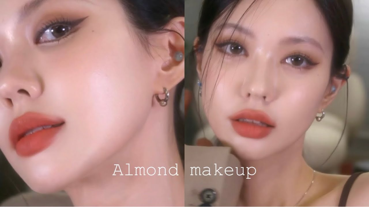 피부 완전 좋아보이는 광채 피부표현 끝판왕🤎+가을 아몬드 컬러를 곁들인 꿀팁 장전 메이크업🍁(Eng)