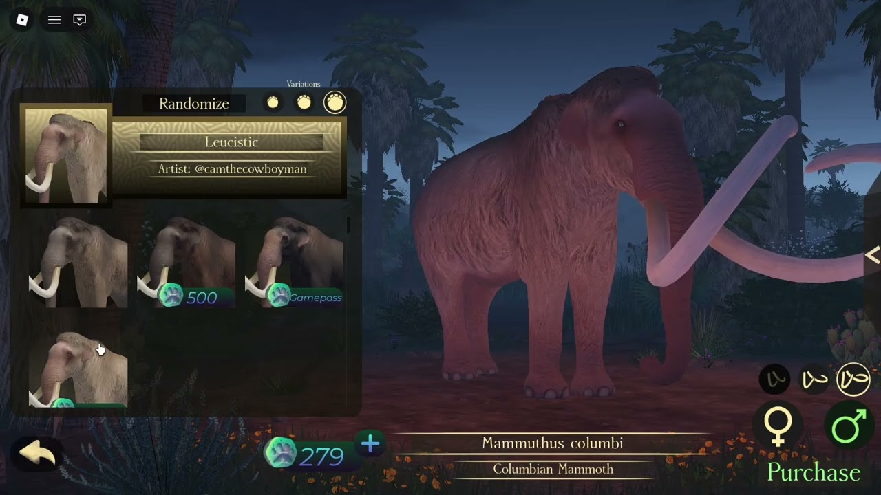 I Unlocked Mammoth | Ecos: La Brea Roblox