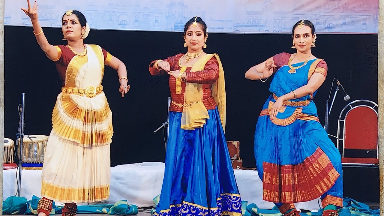 Thillana | Jugalbandi - Kathak, Mohiniyattam & Bharatnatyam | Trio Dance | @Mahajati Sadan, Kolkata