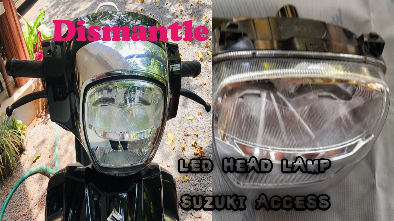 Access BS6 LED Head lamp inside #Dismantle*