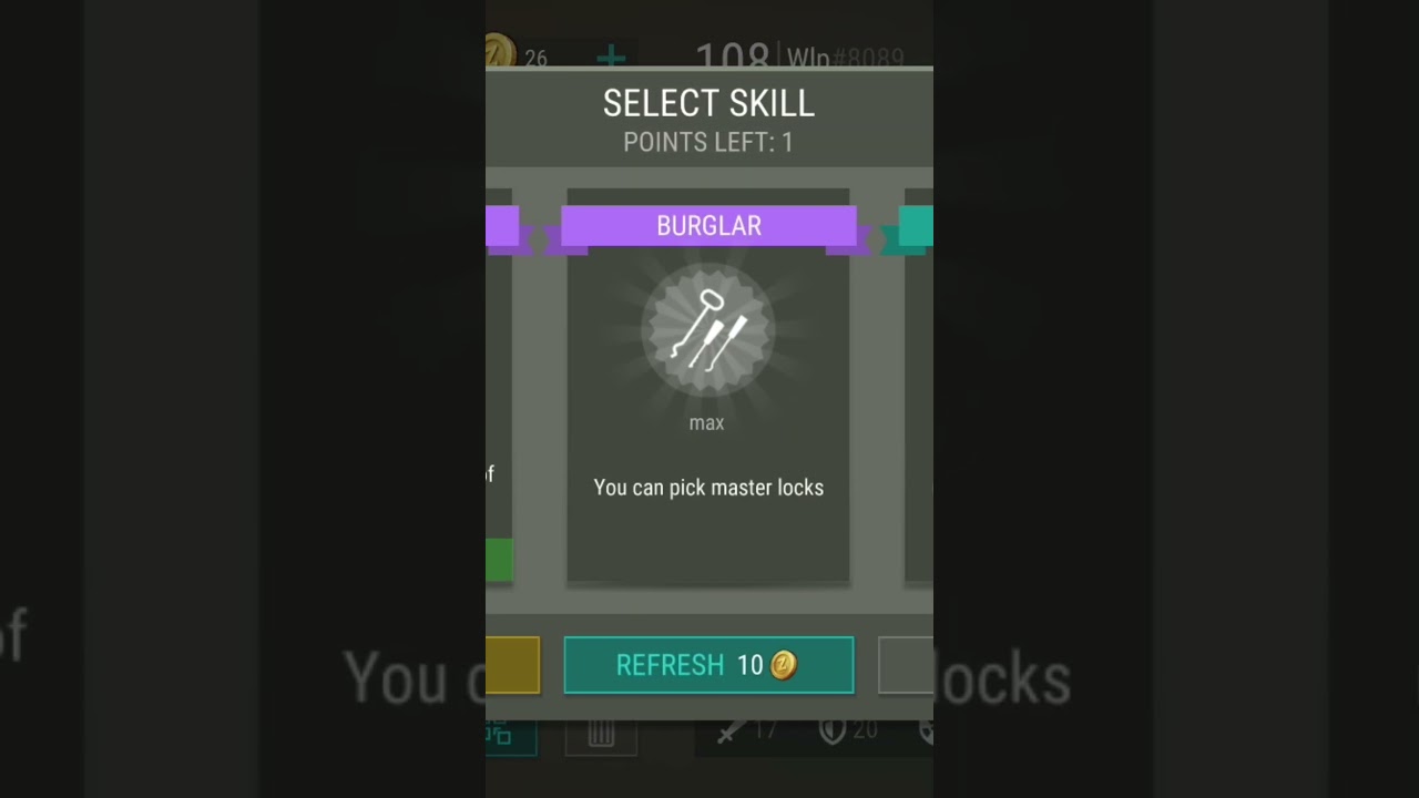 Noob unlocks burglar skill #shorts #lastdayonearth #ldoe