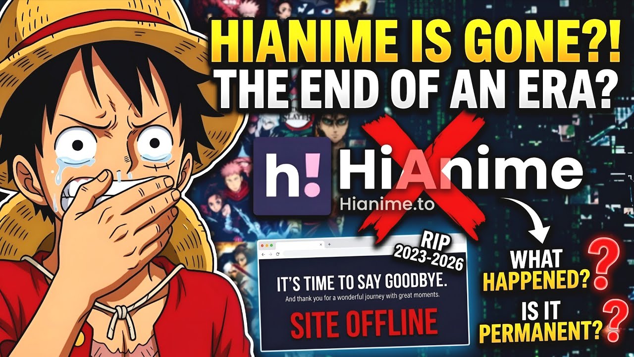 Конец HiAnime? Почему он перестал работать и вернется ли он?