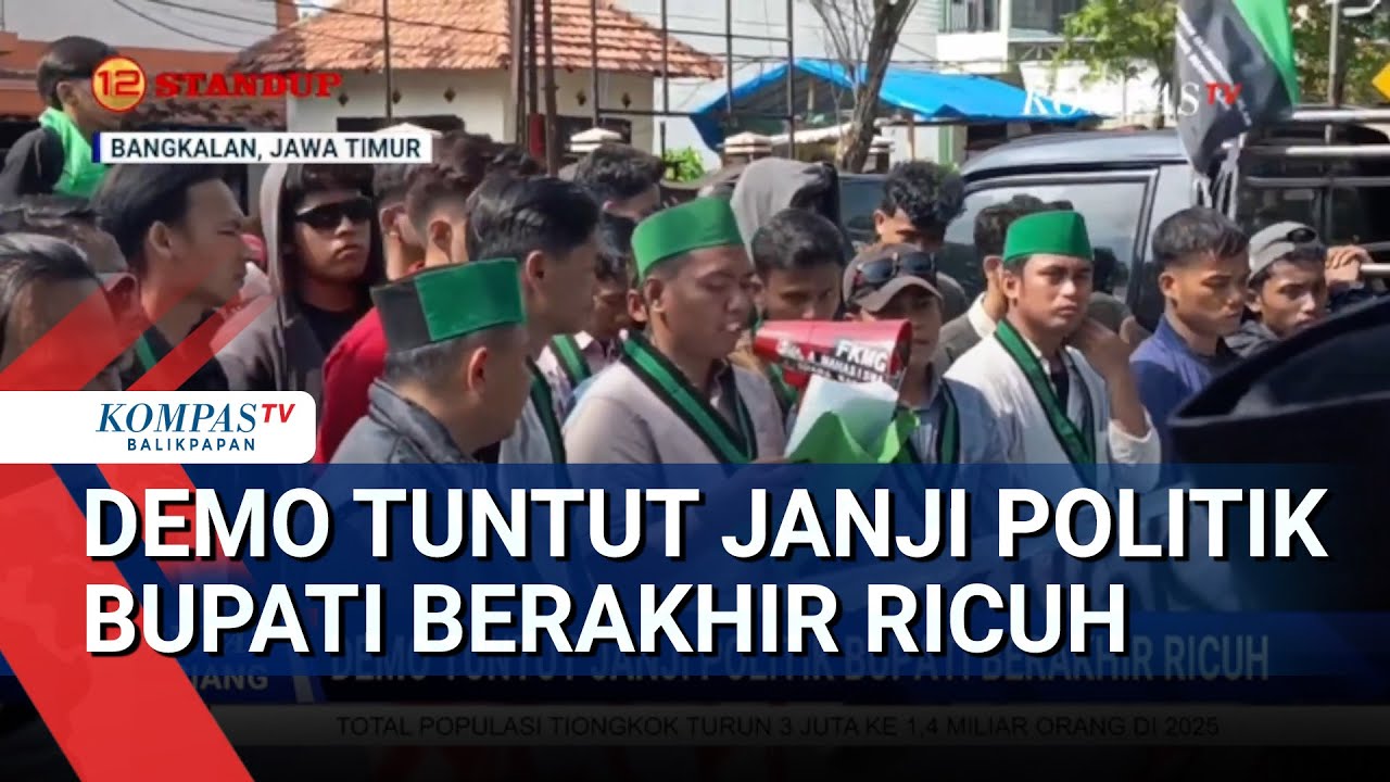 Demo Tuntut Janji Politik Bupati Berakhir Ricuh