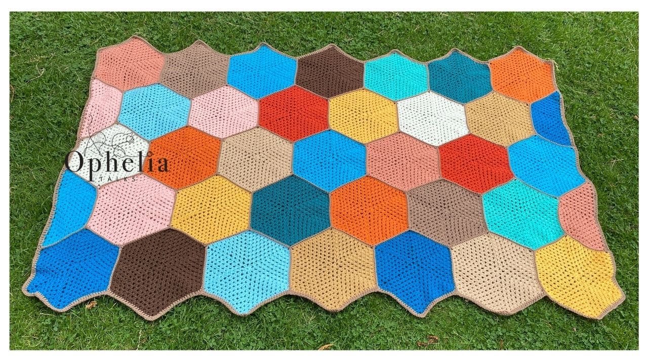 CROCHET HEXAGON BLANKET / Making Some Dramatic Changes To My Hexagon Blanket