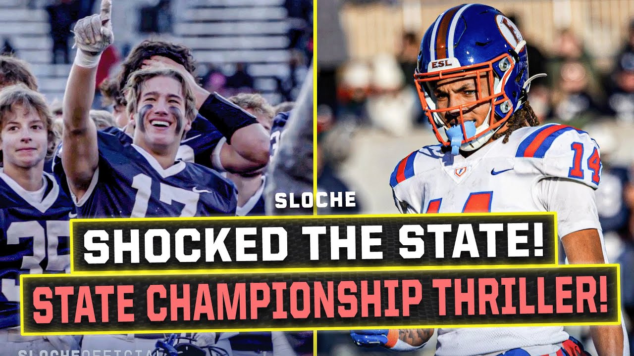 THEY SHOCKED THE STATE!! 6A State Championship ft. East St Louis vs.  Cary-Grove!