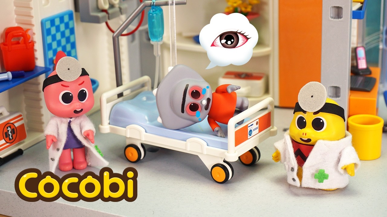 Don't Rub Your Eyes😱and More! | Doctor Song & Stories for Kids | Hello Cocobi