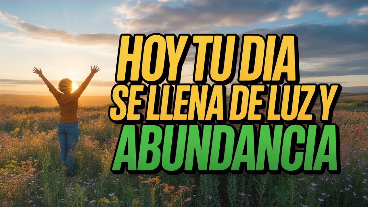 Oración de la mañana que abre caminos y trae abundancia hoy