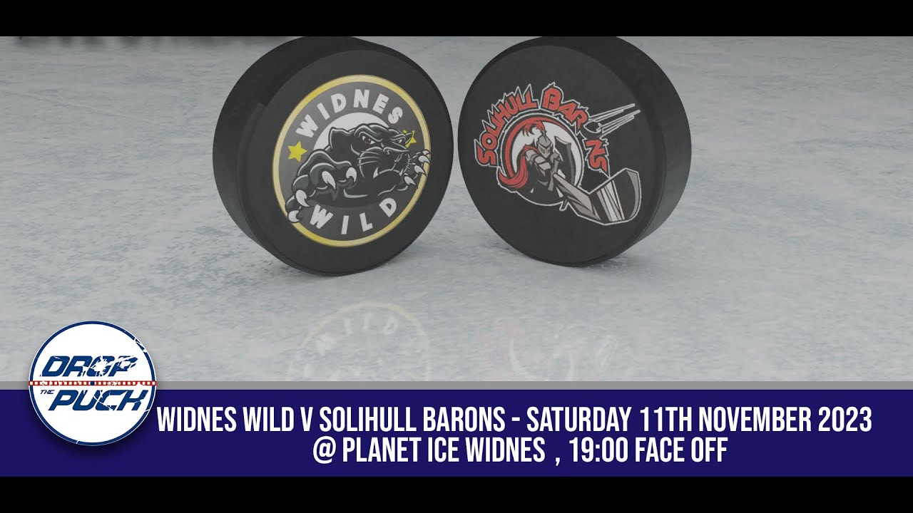 Widnes Wild take on Solihull Barons in the ENIHL Div 11-11-23