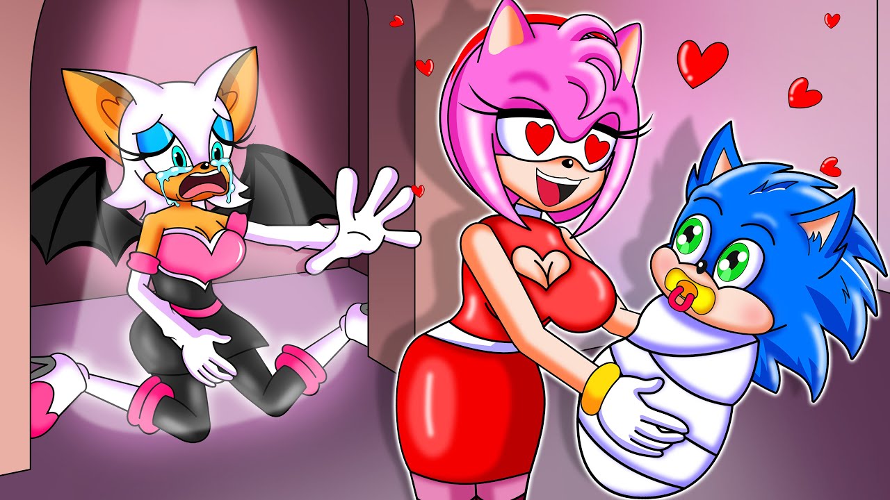 Amy Rose Mommy LOST Sonic Son - Good Mom Vs Bad Mom | Sonic the Hedgehog 2 Aniamtion