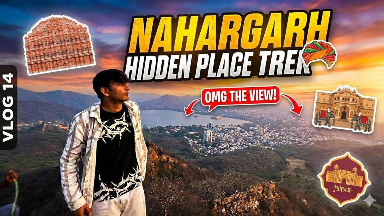 Nahargarh Hidden Place Trek 😳| OMG The View 😱