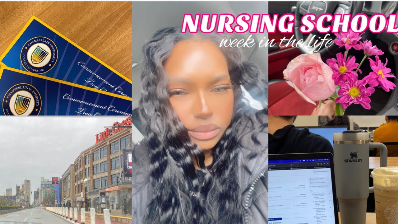 NURSING SCHOOL WEEK IN THE LIFE: LAST NURSING CLASS EVER👩🏽&zwj;⚕️🤍🏥