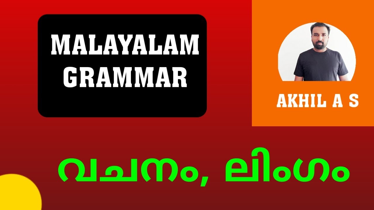 Malayalam Grammar || വചനം, ലിംഗം || For All PSC Exams