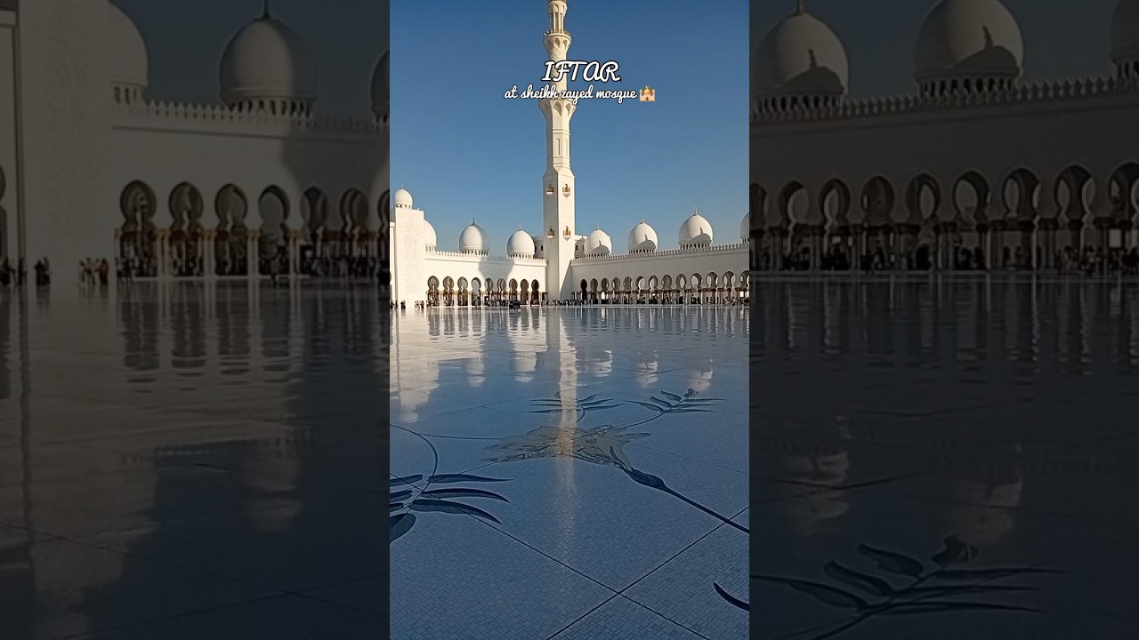 iftar at sheikh zayed mosque #shortsfeed #food #uaemalayali #sheikhzayedmosque #iftar #abudhabi #uae