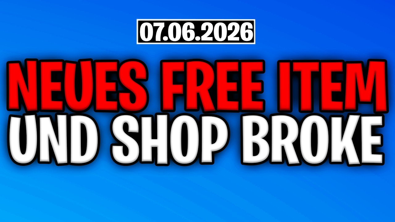 Fortnite Daily Item Shop 7.6.2026 | NA TOLL