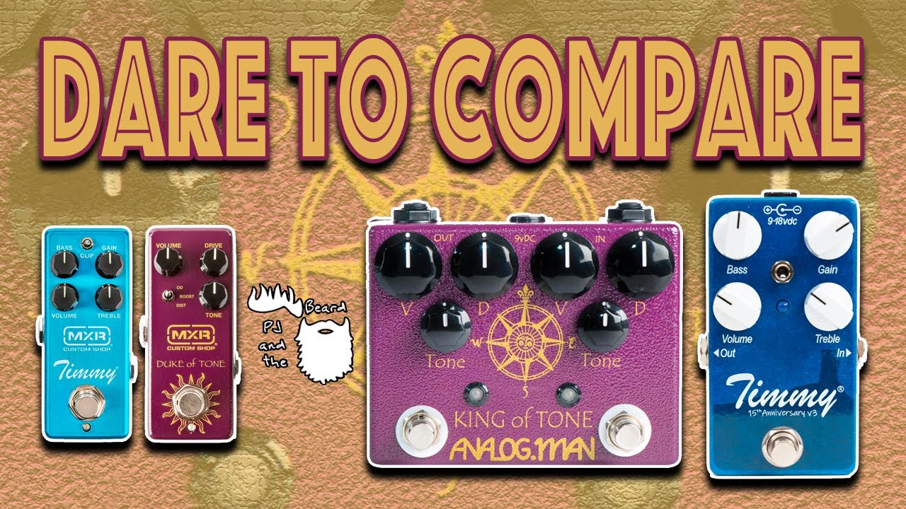 The Mythical Mini MXR Collaborations vs The King of Tone and Timmy