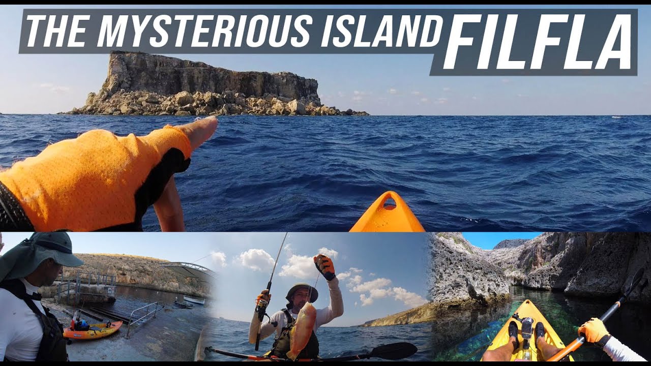 Kayak fishing in Zurrieq with good catch |  Paddled near the Island of Filfla
