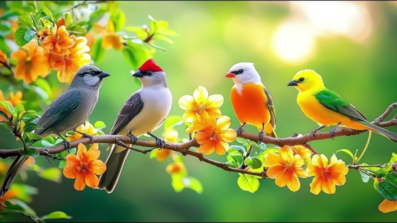 Beautiful Calming Music Piano + Birds #viral #relaxingmusic #fyp