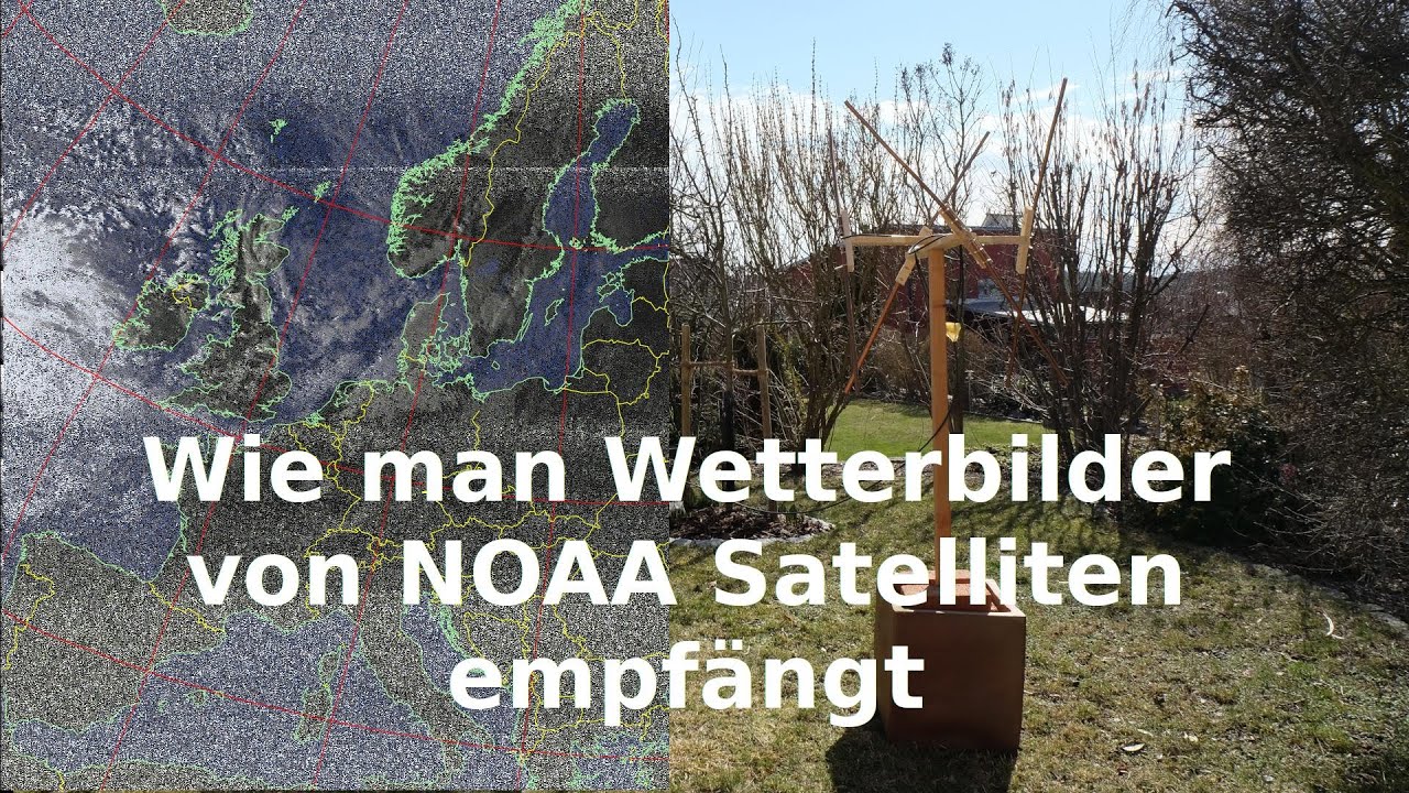 Wie man Wetterbilder von einem NOAA Satelliten empfängt