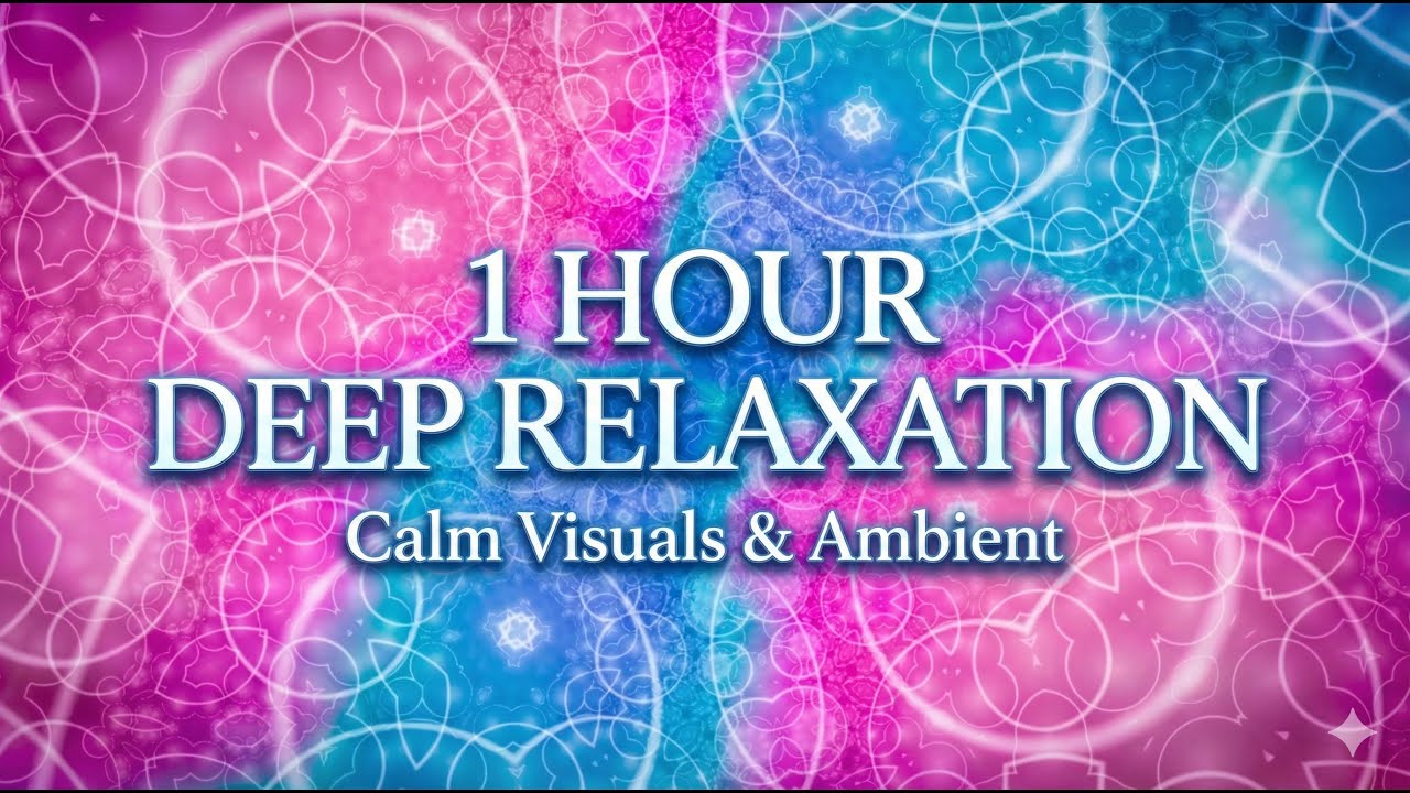 1 Hour Deep Sleep Music & Calming Visuals 🌙 Stress Relief, Anxiety & Focus